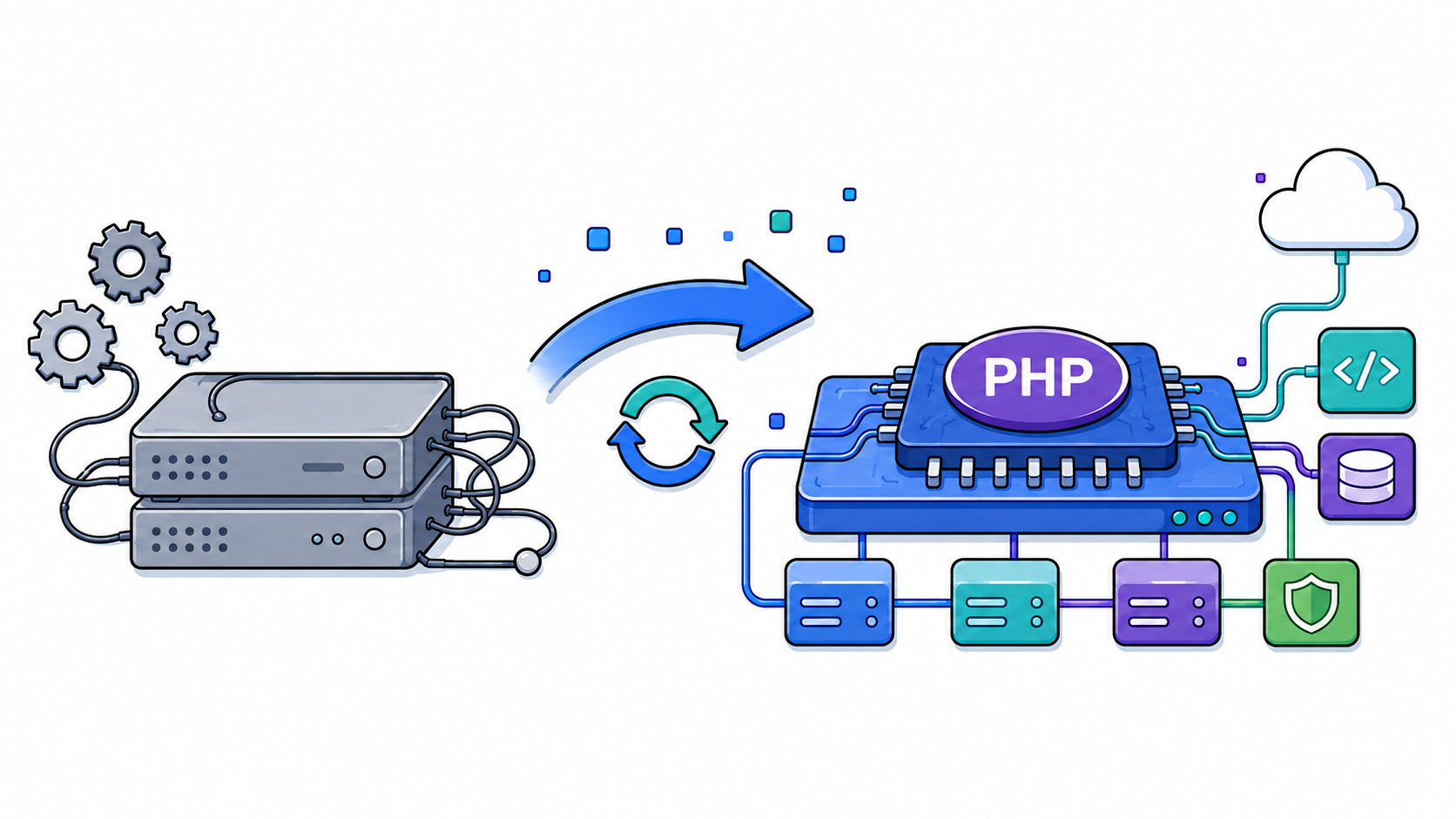 Vorbereitung für umfangreiches PHP Update